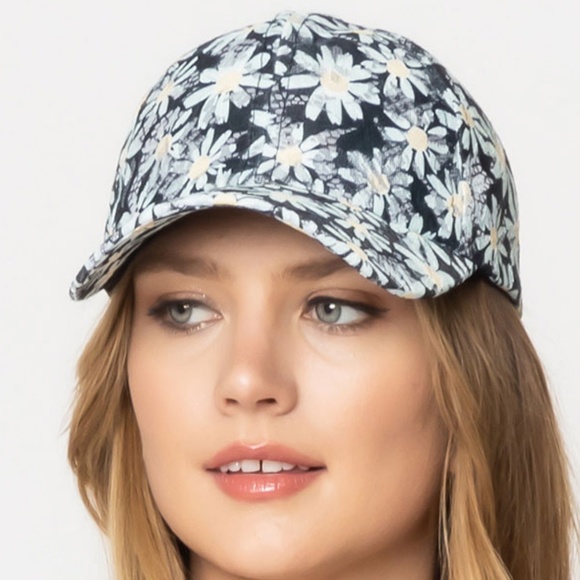 Daisy Lace Light weight Cap Sun Hat 2 colors - Picture 4 of 7